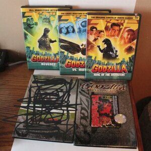 - Godzilla Lot of 4 DVDs